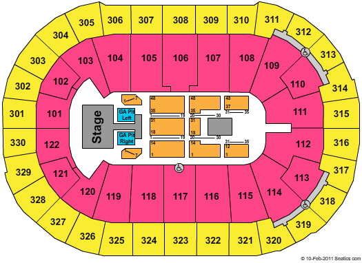 Rogers+arena+seating+chart